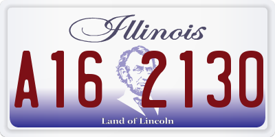 IL license plate A162130
