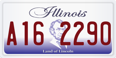 IL license plate A162290