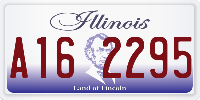 IL license plate A162295
