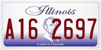 IL license plate A162697