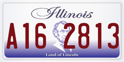 IL license plate A162813