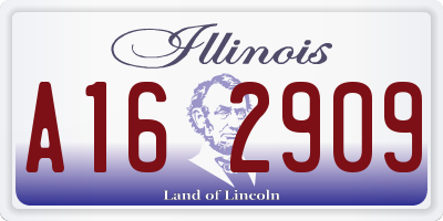 IL license plate A162909