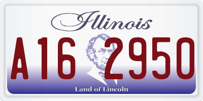 IL license plate A162950