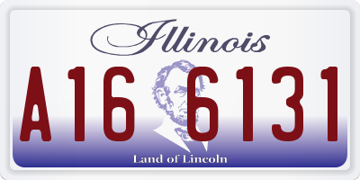 IL license plate A166131