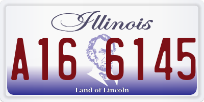 IL license plate A166145