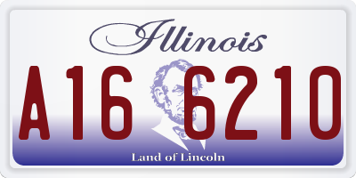 IL license plate A166210