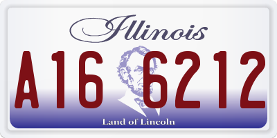 IL license plate A166212