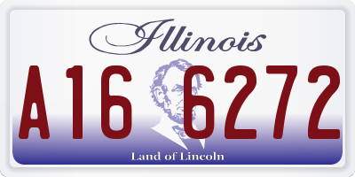 IL license plate A166272