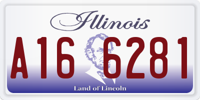 IL license plate A166281