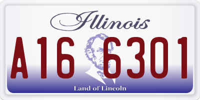 IL license plate A166301