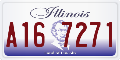 IL license plate A167271
