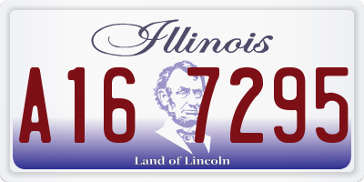 IL license plate A167295