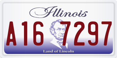 IL license plate A167297