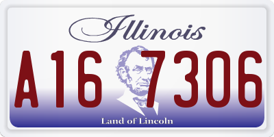 IL license plate A167306