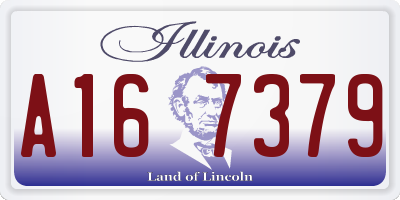 IL license plate A167379