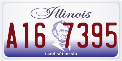 IL license plate A167395