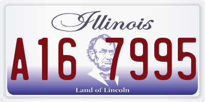 IL license plate A167995