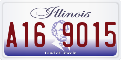 IL license plate A169015