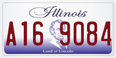 IL license plate A169084