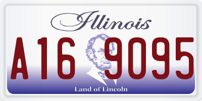 IL license plate A169095