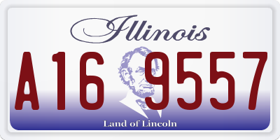 IL license plate A169557