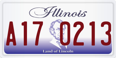 IL license plate A170213