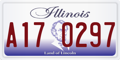 IL license plate A170297