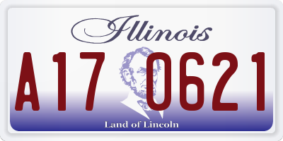 IL license plate A170621