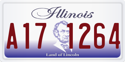 IL license plate A171264