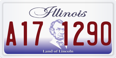 IL license plate A171290