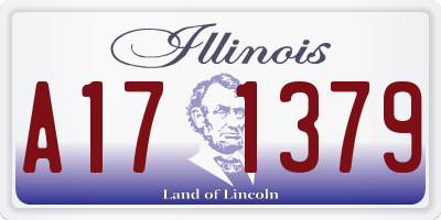 IL license plate A171379