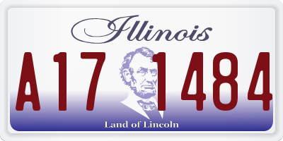 IL license plate A171484