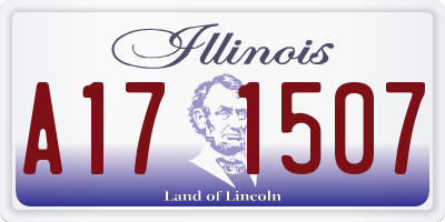 IL license plate A171507