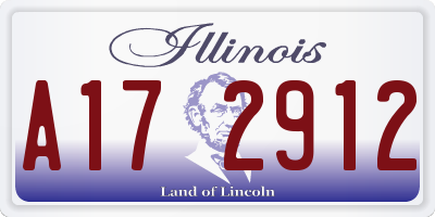 IL license plate A172912
