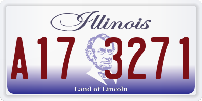 IL license plate A173271