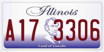 IL license plate A173306