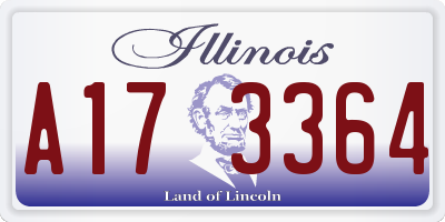 IL license plate A173364