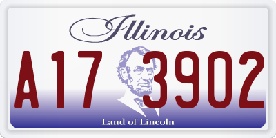 IL license plate A173902