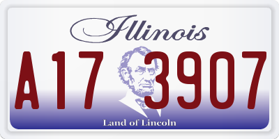 IL license plate A173907
