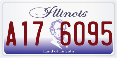 IL license plate A176095