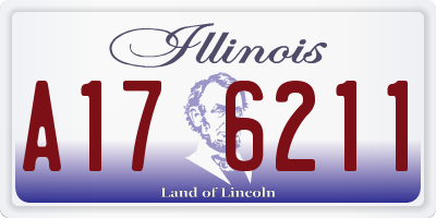IL license plate A176211