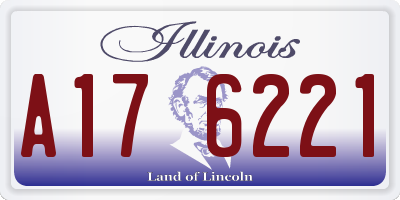 IL license plate A176221