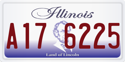 IL license plate A176225