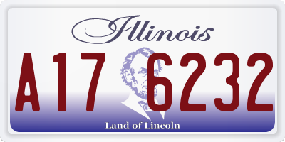 IL license plate A176232