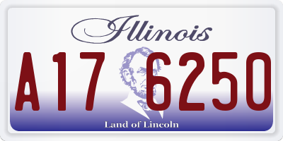 IL license plate A176250