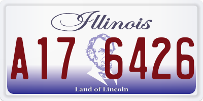 IL license plate A176426