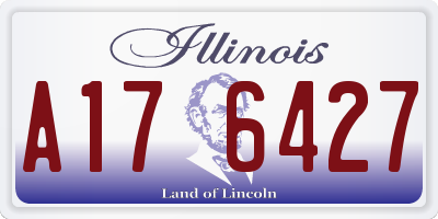 IL license plate A176427