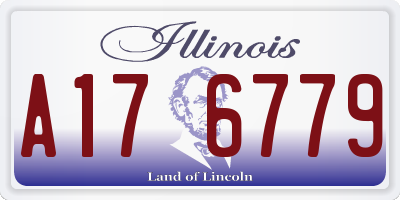 IL license plate A176779