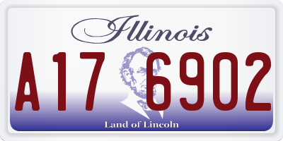 IL license plate A176902