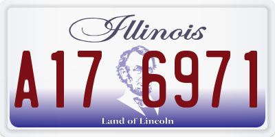 IL license plate A176971
